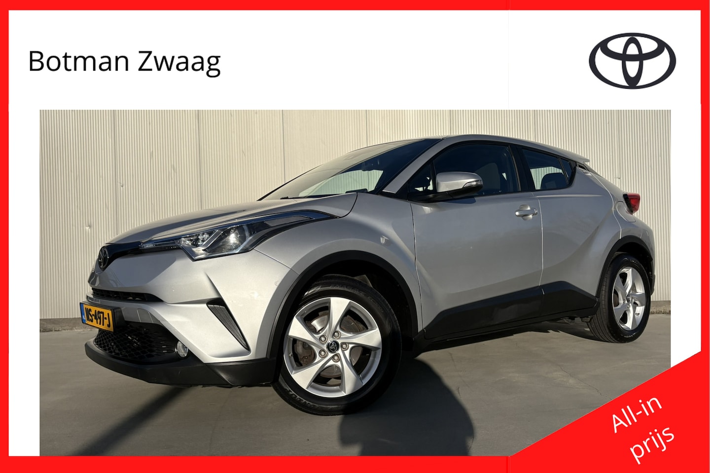 Toyota C-HR - 1.2 Dynamic | Trekhaak 1e eigenaar - AutoWereld.nl