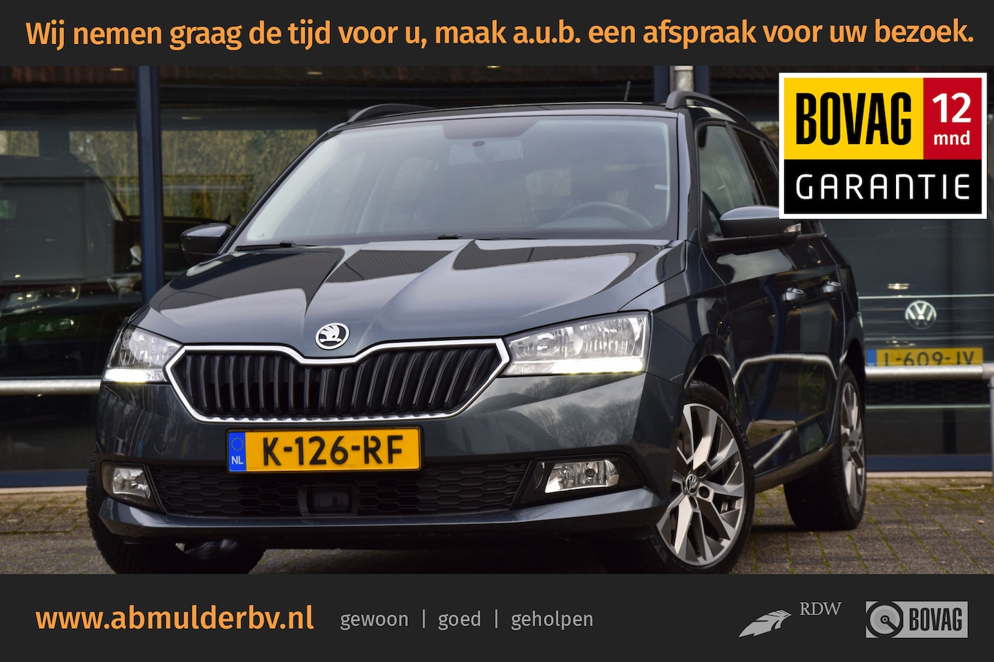 Skoda Fabia Combi - 1.0 96PK TSI Business Edition ____OFFLINE____ | Org. NL | BOVAG Garantie | Apple Carplay/A - AutoWereld.nl