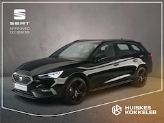 SEAT Leon Sportstourer - FR Business 1.5 TSI eHybrid 204pk DSG Automaat Trekhaak, Adaptive cruise control, Black Pa