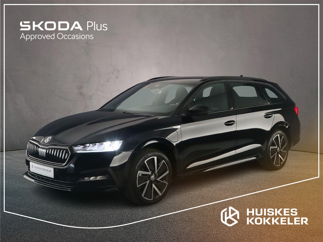 Skoda Octavia Combi - Sportline Business 1.4 TSI PHEV 204pk DSG Automaat Adaptive cruise control, Navigatie, Par - AutoWereld.nl