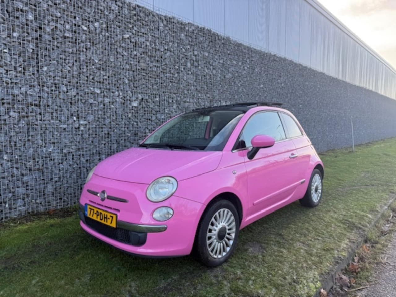Fiat 500 - 1.2 Rosa Pano Automaat - AutoWereld.nl