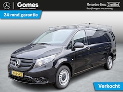 Mercedes-Benz Vito - 114 CDI KA AUT. L3 |achterdeuren|Apple CarPlay AndroidAuto|houten laadvloer|2-zitsbank
