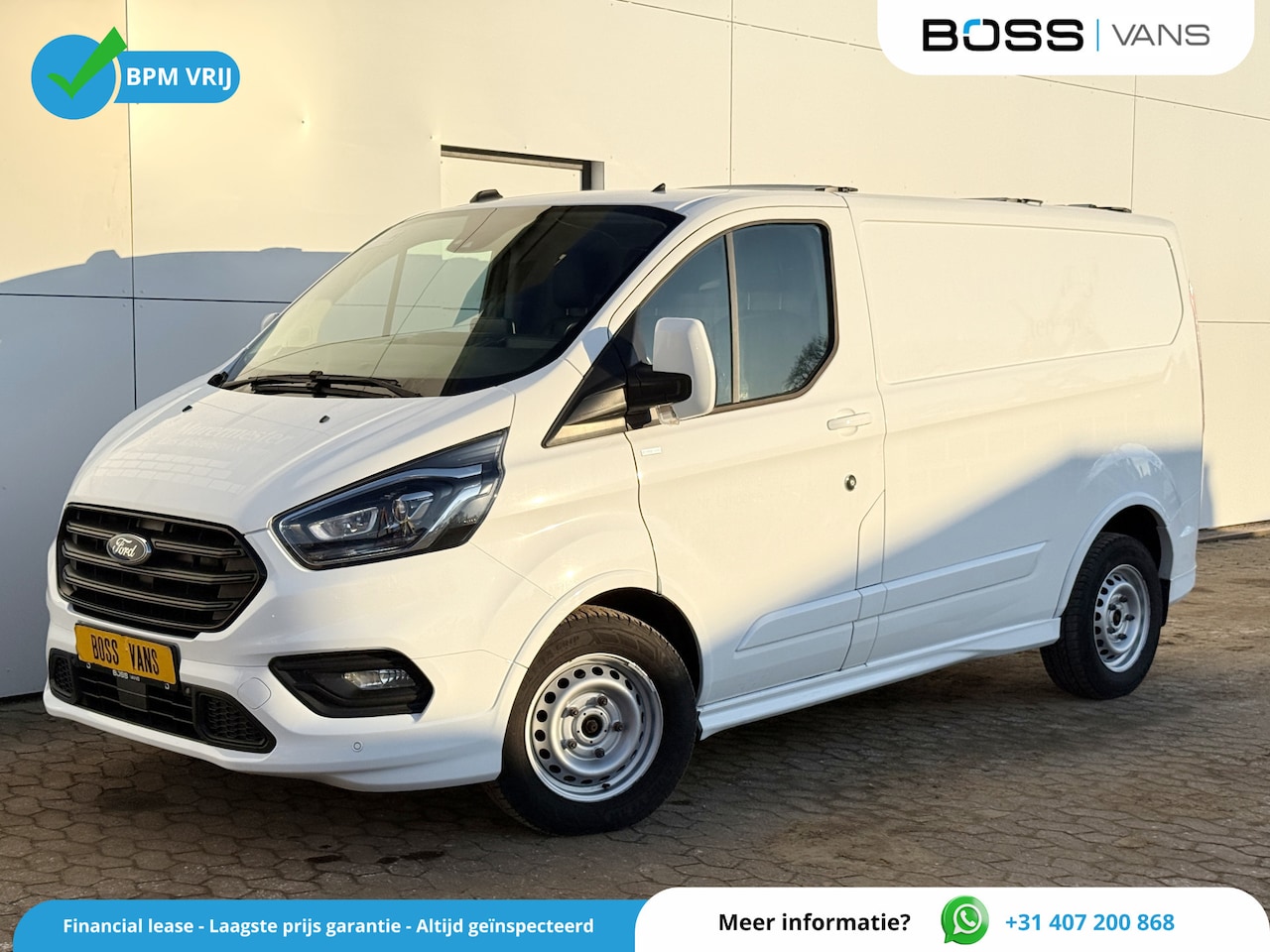Ford Transit Custom - Sport 290 2.0 TDI 185PK Automaat L1H1 Lederen Bekleding Elektrisch verstelbare stoelen Air - AutoWereld.nl