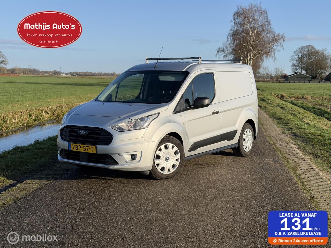 Ford Transit Connect - 1.5 EcoBlue L1 Ambiente Airco Cruise! Nette auto! - AutoWereld.nl