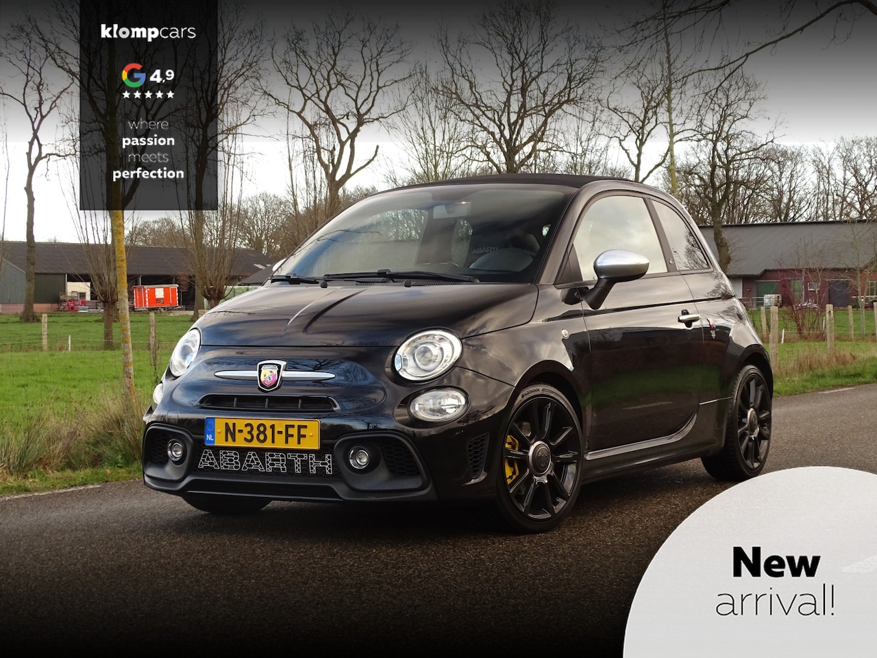 Fiat 500 C - 1.4 T-Jet Abarth Turismo | Topstaat | Cruise | Beats | Nav | Full Option Liefhebbers! - AutoWereld.nl