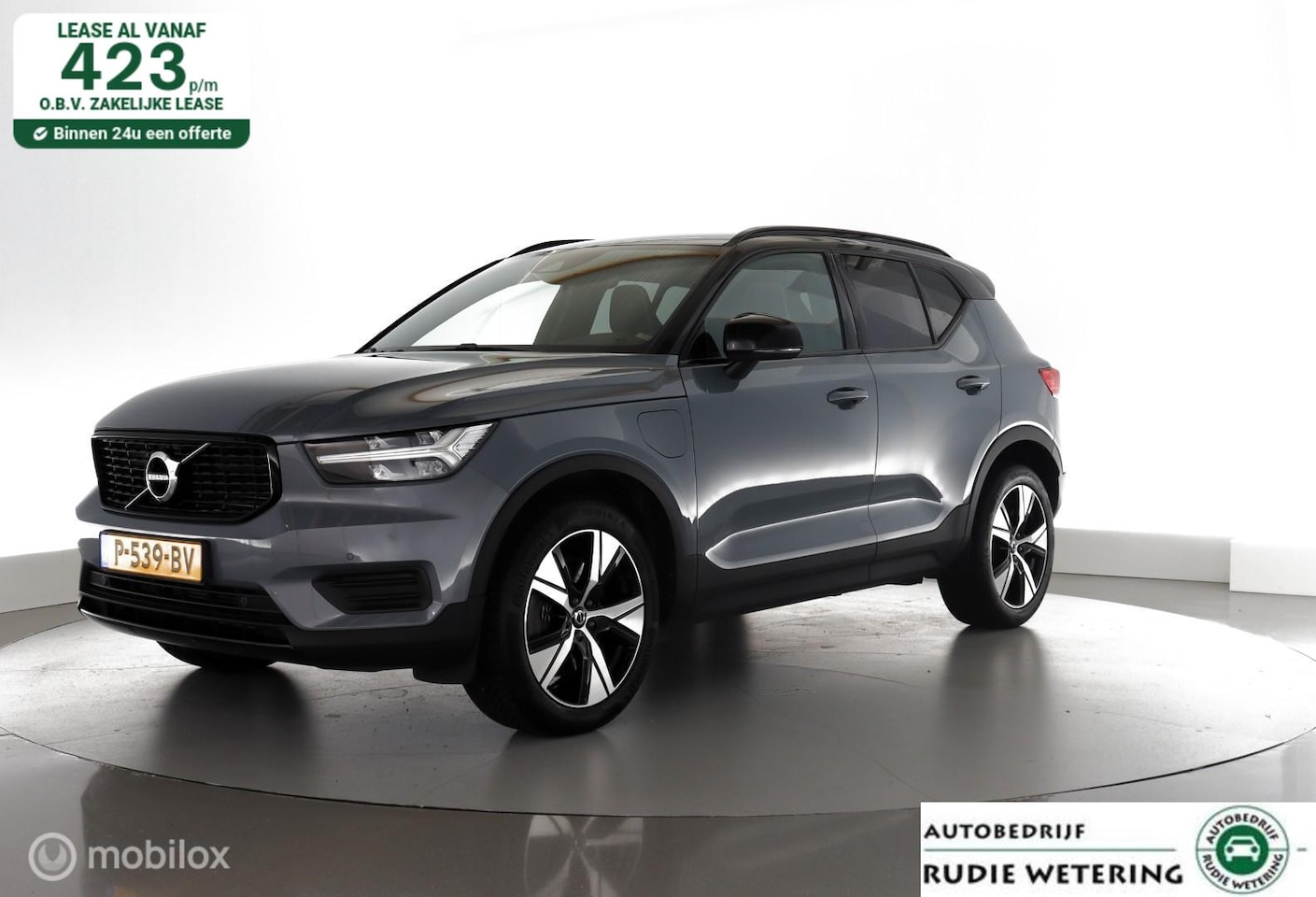 Volvo XC40 - 1.5 T4 211PK Recharge R-Design leer|led|cam|nav|ecc|acc|lmv19 - AutoWereld.nl