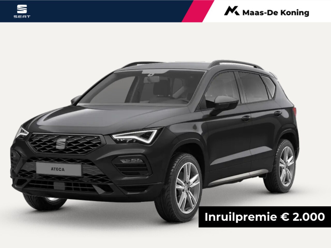 SEAT Ateca - FR Business Intense 1.5 TSI 110 kW / 150 PK SUV 7 versn. DSG | Afneembare trekhaak | Safe - AutoWereld.nl