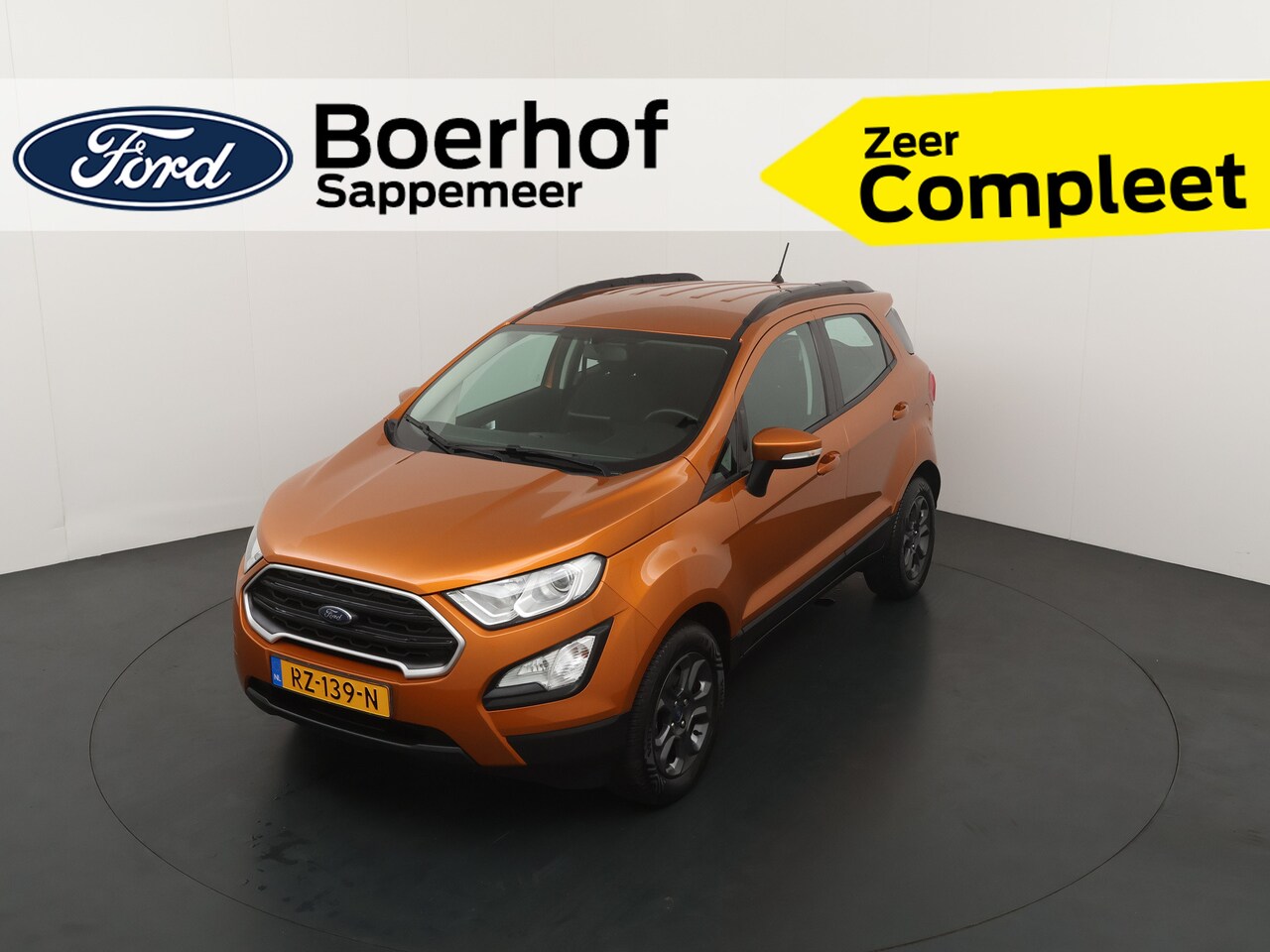 Ford EcoSport - EcoBoost 125 pk Trend Ultimate | 100% dealer onderh. | Camera | Navi | Cruise | 4 seiz. ba - AutoWereld.nl