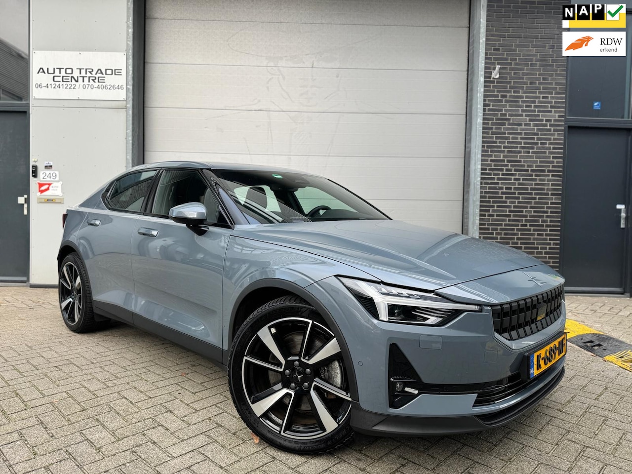 Polestar 2 - Long Range Dual Motor Launch Edition 78kWh [Pano|Harman Kardon|360 Camera|Keyless|Dealer O - AutoWereld.nl