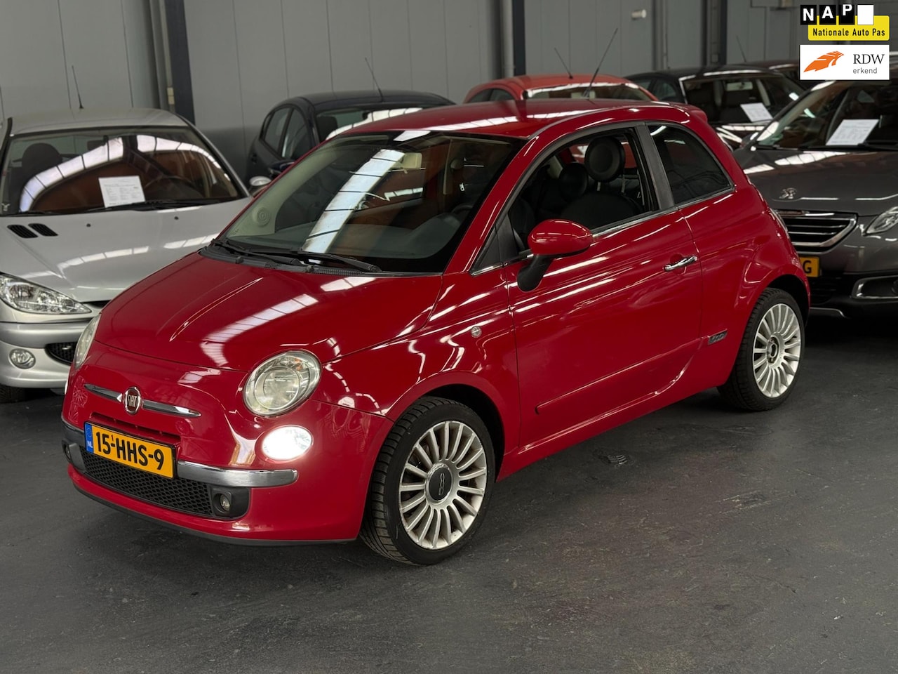Fiat 500 - 1.4-16V Sport Nieuwe Koppeling Nieuwe APK NAP! - AutoWereld.nl