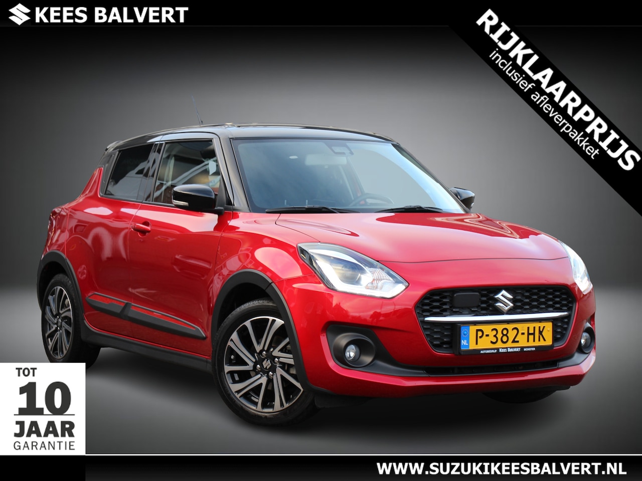 Suzuki Swift - 1.2 Style Sportline Hybrid | 10 jaar Garantie | Adapt. cruise | Carplay/Android auto | - AutoWereld.nl