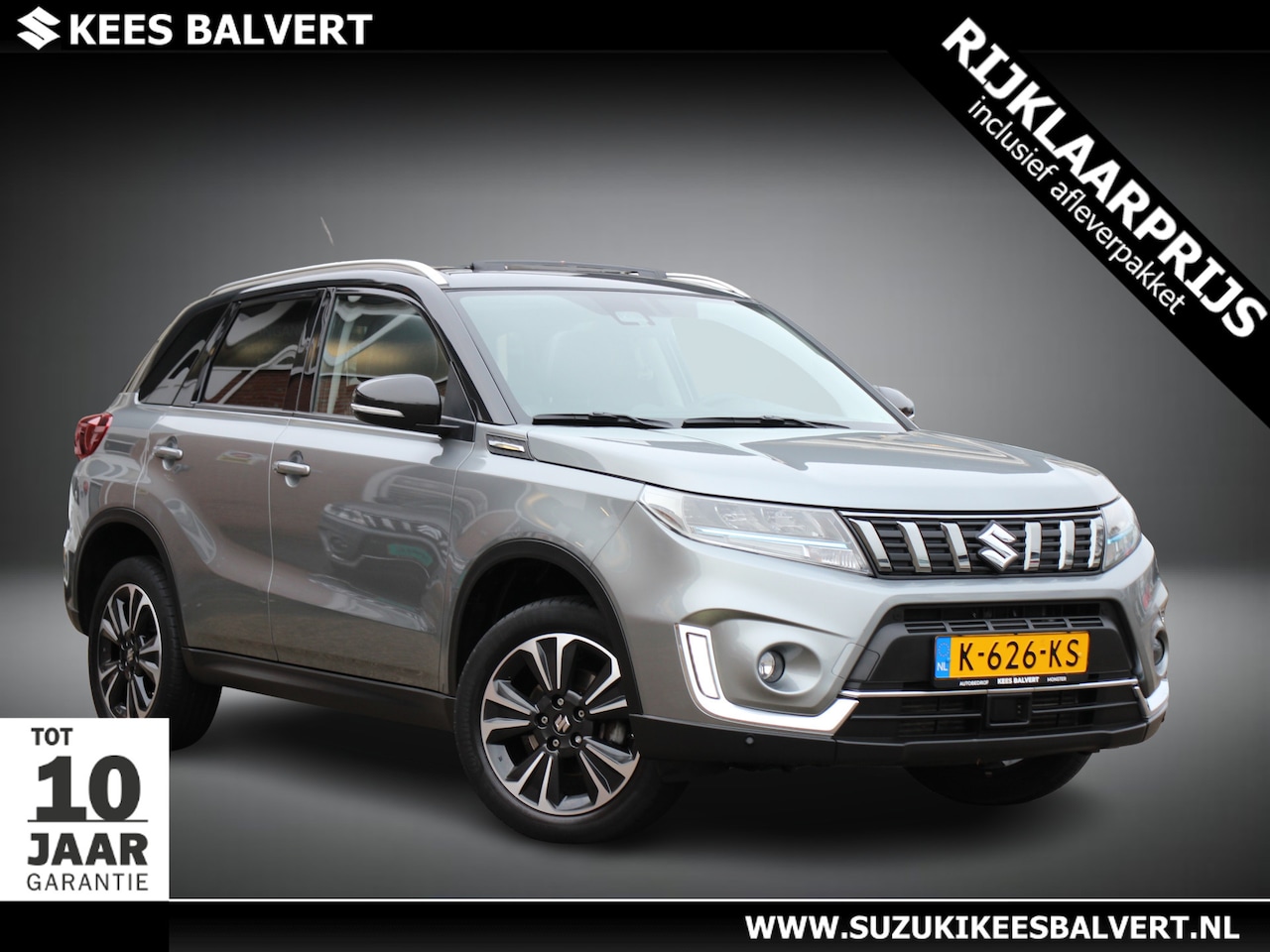 Suzuki Vitara - 1.4 Boosterjet Style Hybrid | Opendak | Clima | Adapt. cruise | PDC | - AutoWereld.nl