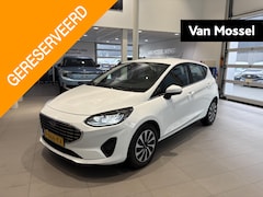 Ford Fiesta - 1.0 EcoBoost Hybrid Titanium | NAVI | CARPLAY | PARKEERSENSOREN ACHTER | ALL WEATHER BANDE