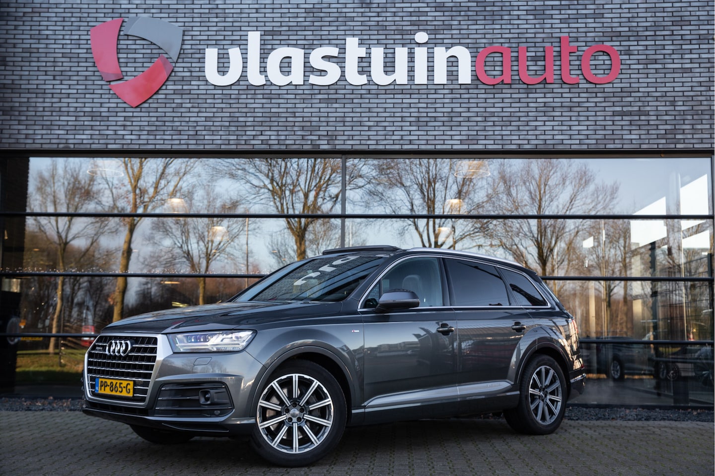 Audi Q7 - 3.0 TDI quattro Pro Line 7p 3.0 TDI quattro Pro Line + 7p , Panoramadak, Luchtvering, Trekhaak, Bose, - AutoWereld.nl