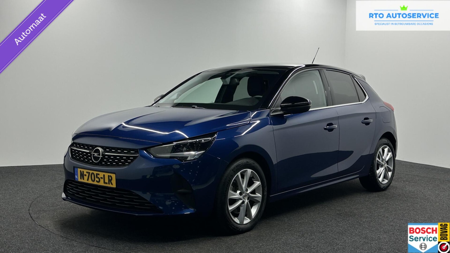 Opel Corsa - 1.2 Elegance LM NAVIGATIE CARPLAY CRUISE ECC LM STOELVERWARMING. - AutoWereld.nl