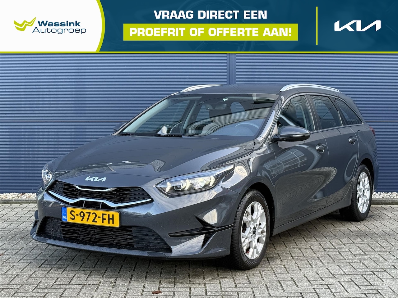 Kia Cee'd Sportswagon - Ceed Sw 1.5 T-GDi 160pk DynamicLine | Navigatie| All seasons | Camera | Climate control | - AutoWereld.nl