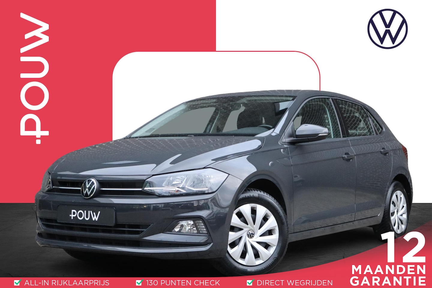 Volkswagen Polo - 1.0 TSI 95pk Comfortline | Adaptieve Cruise Control | All Season Banden | Airconditioning - AutoWereld.nl