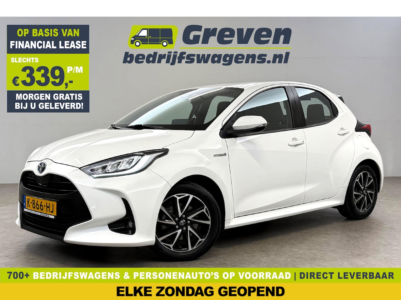 Toyota Yaris - 1.5 Hybrid Dynamic | Camera | Carplay | Cruise | LED | NAP - AutoWereld.nl