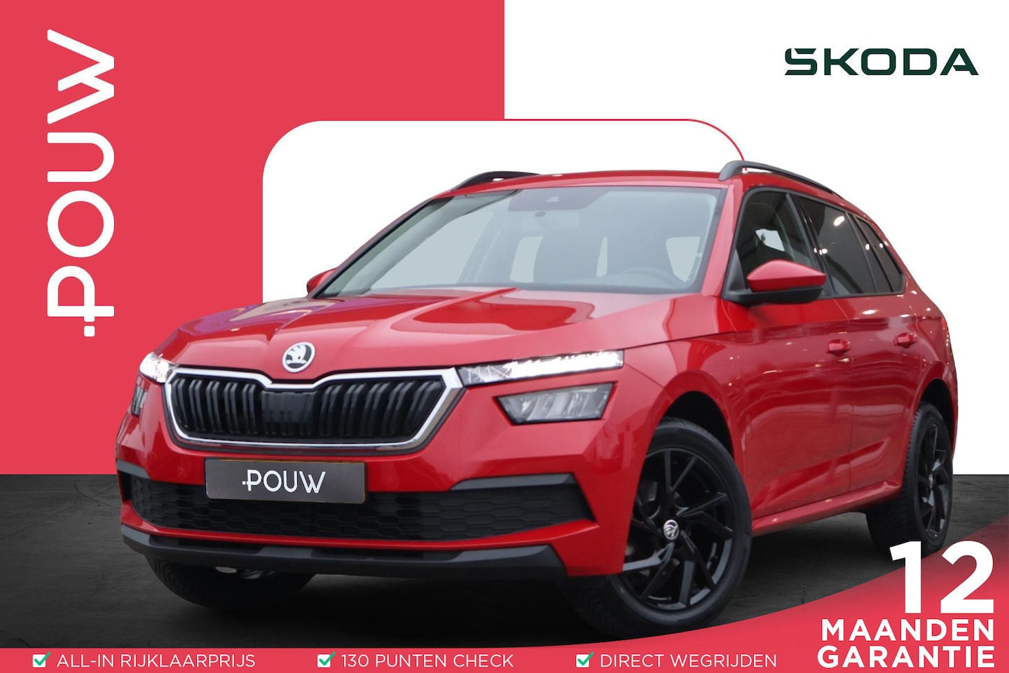 Skoda Kamiq - 1.0 TSI 95pk Active | Cruise Control | PDC | DAB Radio | Middenarmsteun - AutoWereld.nl