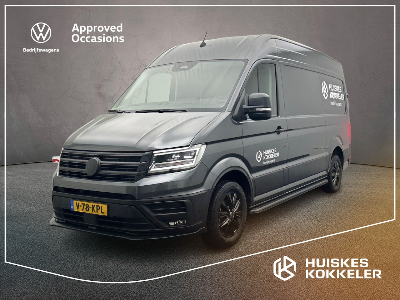 Volkswagen Crafter - 35 2.0 TDI 177pk L3H3 Exclusive | LED-koplampen | ACC| Sidebars black | 17" wielen black | - AutoWereld.nl