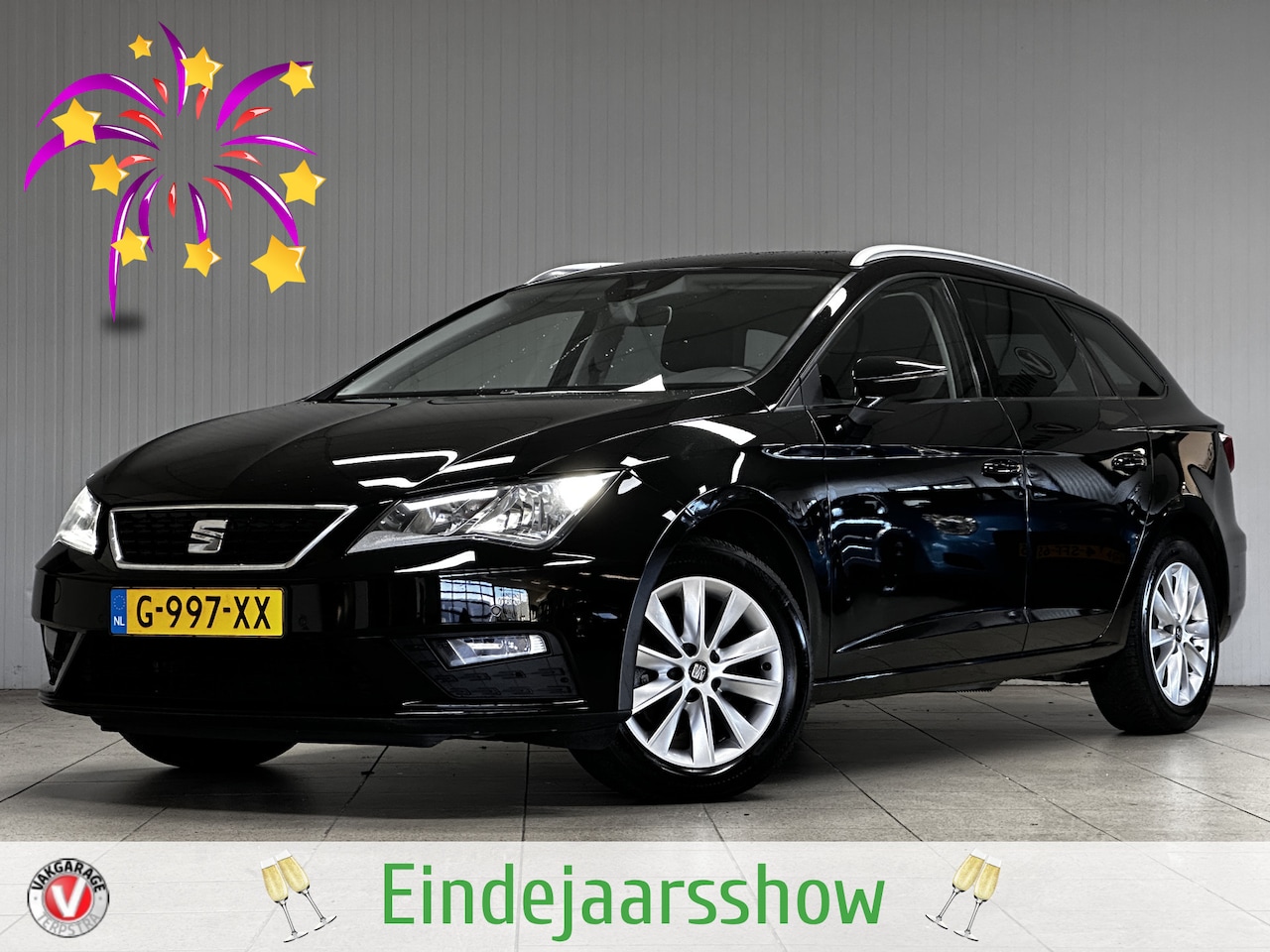 SEAT Leon ST - 1.0 TSI Style Ultimate Edition/ LED Dagrijverl./ Camera/. 16''LMV/ Apple+Android/ DAB+/ Ke - AutoWereld.nl