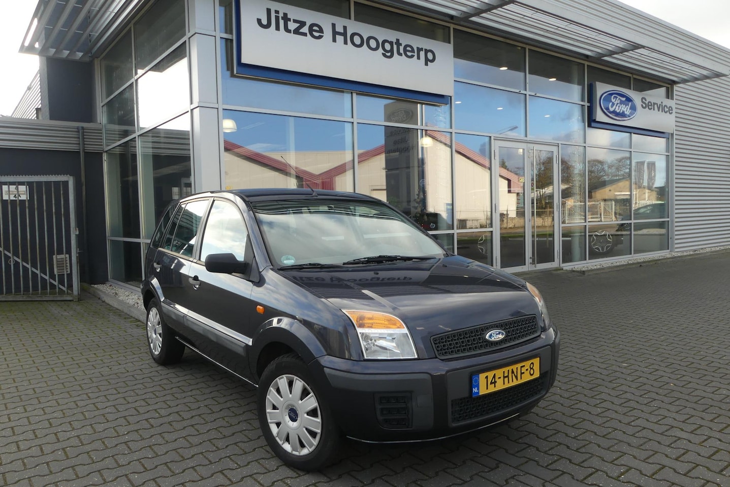 Ford Fusion - 1.4-16V Cool & Sound TREKHAAK (900KG), VOORRUITVERWARMING, AIRCO, ELEKT. RAMEN, AUX, 120.3 - AutoWereld.nl
