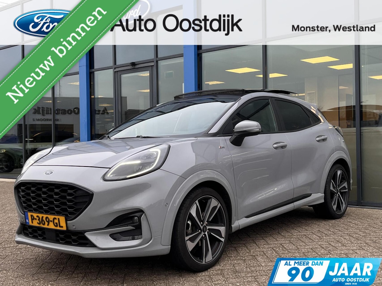 Ford Puma - 1.0 EcoBoost Hybrid ST-Line X 155PK Panodak Winterpack Adaptieve Cruise Camera Elek. Achte - AutoWereld.nl