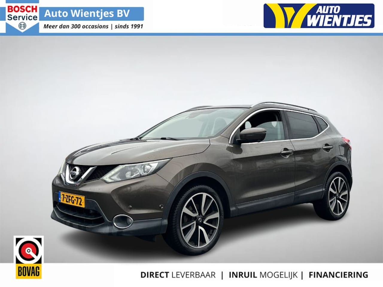 Nissan Qashqai - 1.5 dCi | Tekna | Leer | Navi | Camera - AutoWereld.nl