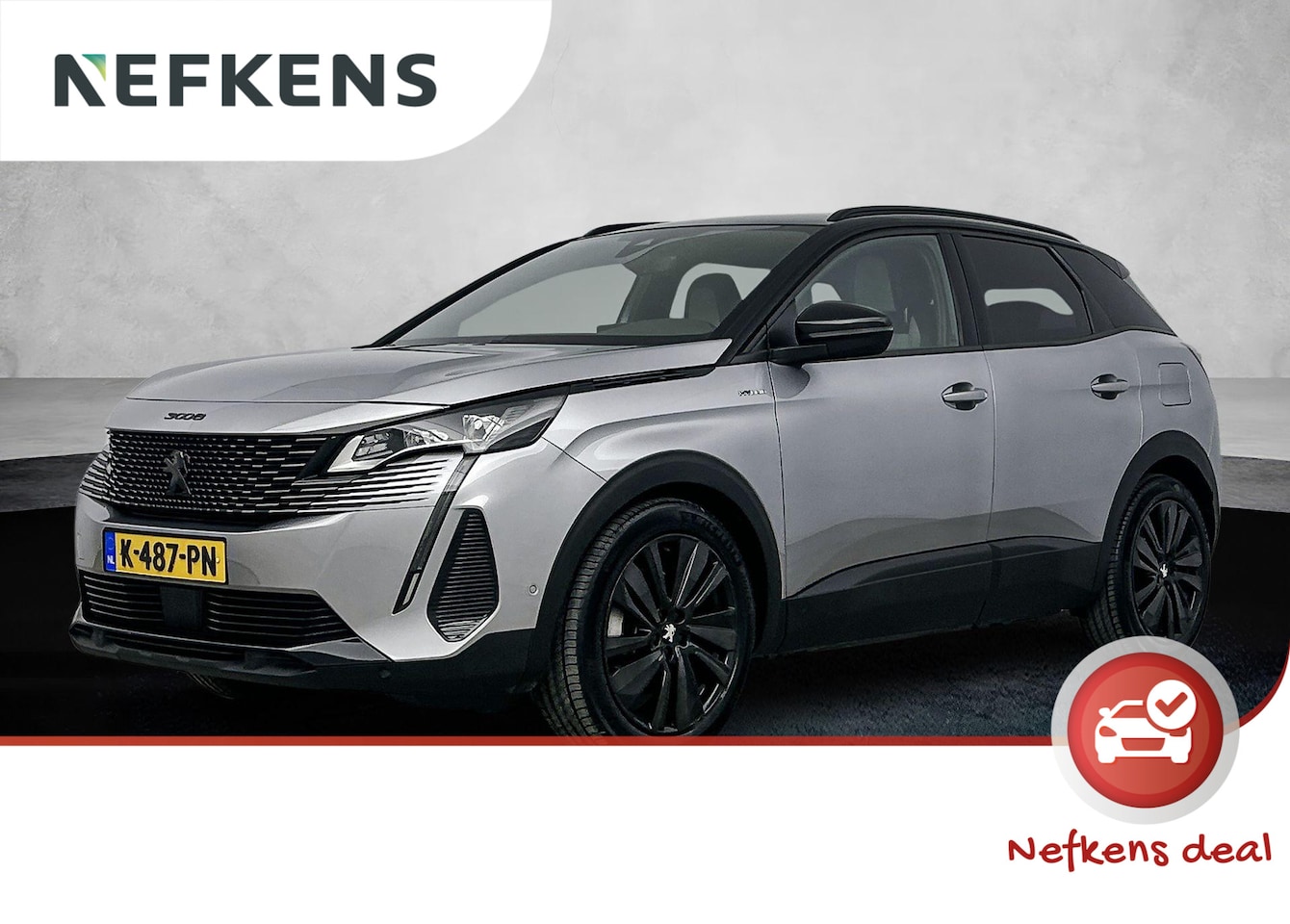 Peugeot 3008 - 1.6 HYbrid 225 GT | Plug-in | Camera | Navigatie | Lichtmetalen velgen 19" | Alcantara sto - AutoWereld.nl