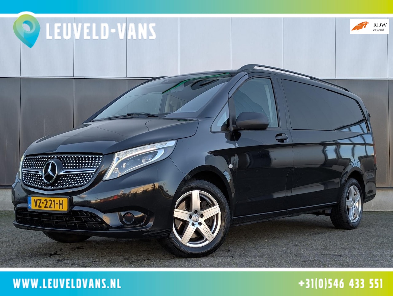 Mercedes-Benz Vito - 119 CDI AUT DUBBELE CABINE LED CLIMATE CRUISE TREKHAAK - AutoWereld.nl