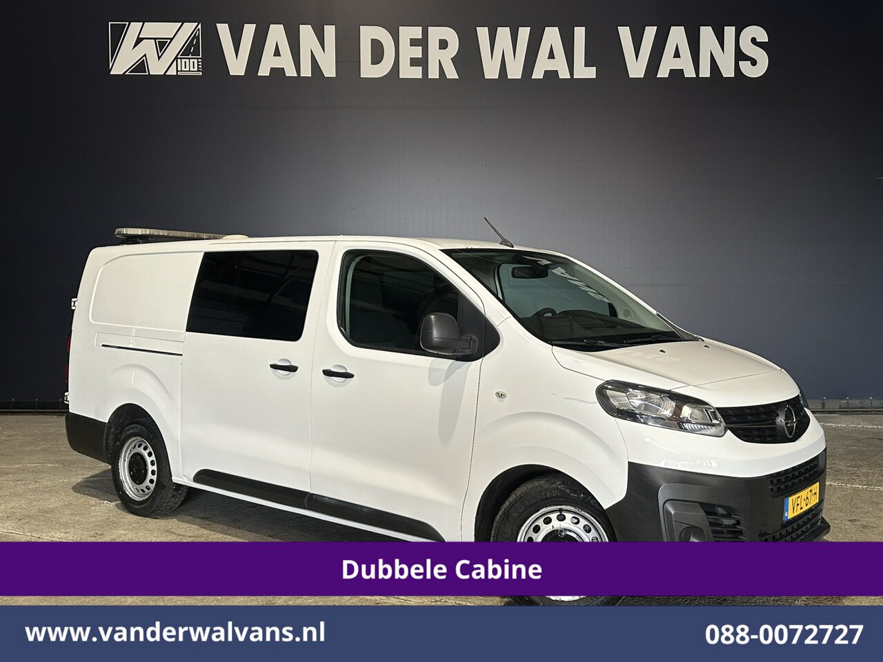 Opel Vivaro - 2.0 CDTI 123pk L3H1 Dubbele Cabine Euro6 Airco | 5-zits | Camera | 2500kg trekhaak Cruisec - AutoWereld.nl