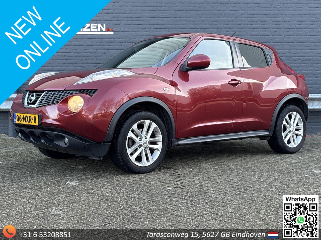 Nissan Juke - 1.6 Tekna | Leder | Climate | Cruise | Navi | Camera | - AutoWereld.nl
