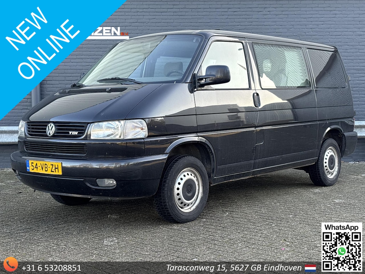 Volkswagen Transporter - 2.5 TDI 292 Dubbel Cabine | Pano | Trekhaak | APK 12-2026! - AutoWereld.nl
