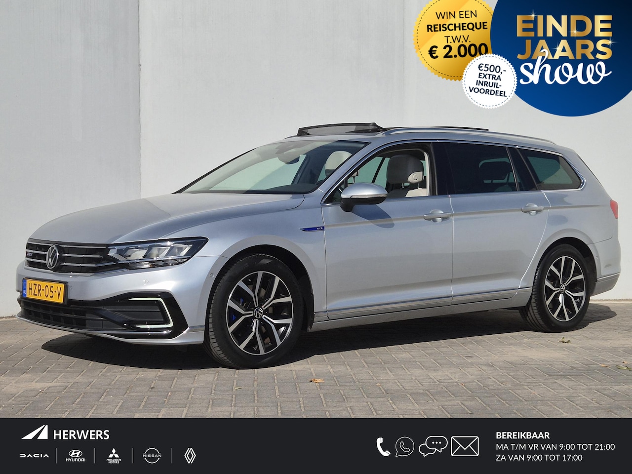 Volkswagen Passat Variant - 1.4 TSI PHEV GTE Business Automaat / Lederen Bekleding / Schuif & Kanteldak / Trekgewicht - AutoWereld.nl