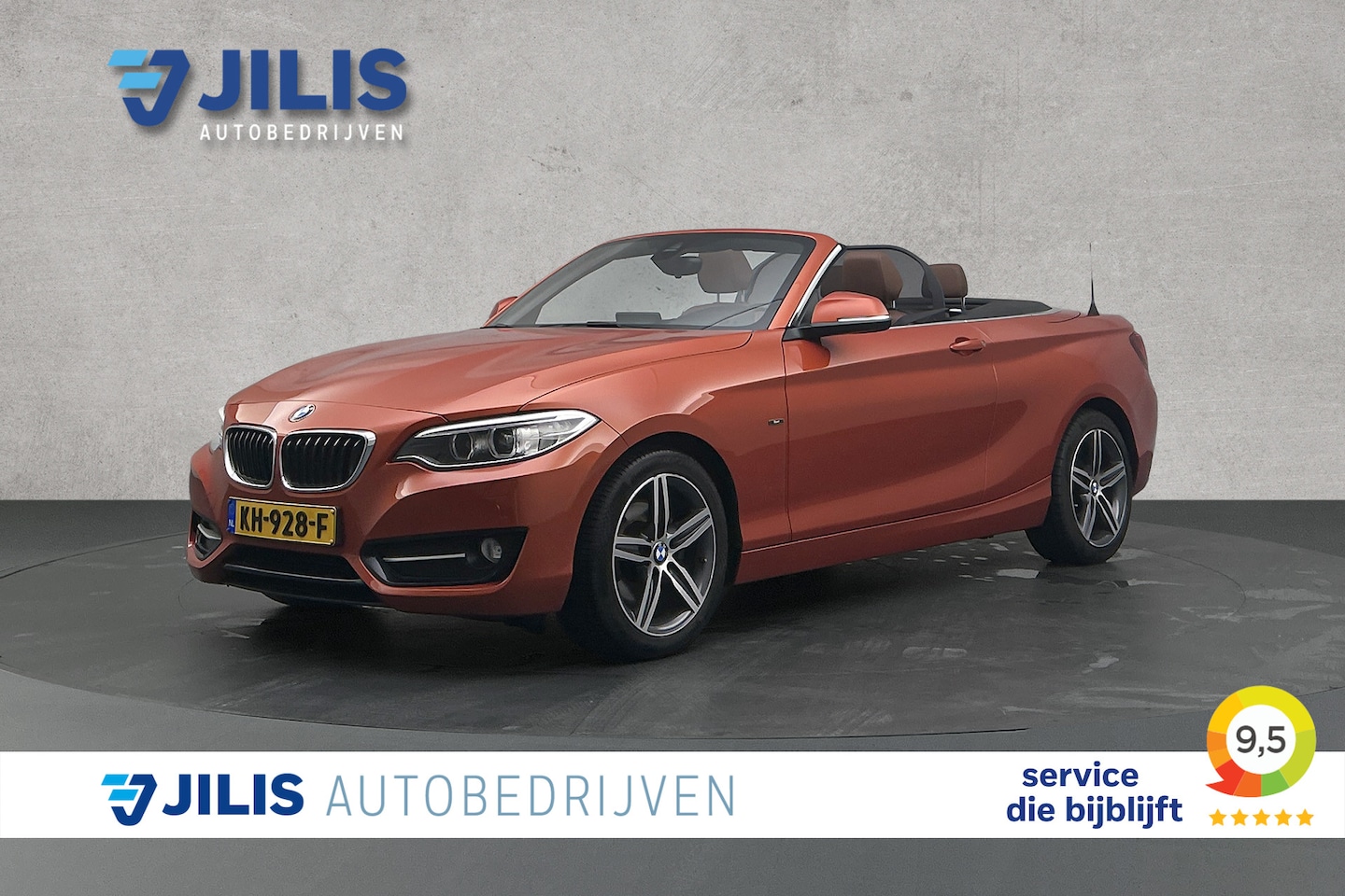BMW 2-serie Cabrio - 220i Sport | Leder | Stoelverwarming | LED | Parkeersensoren | Cruise control - AutoWereld.nl