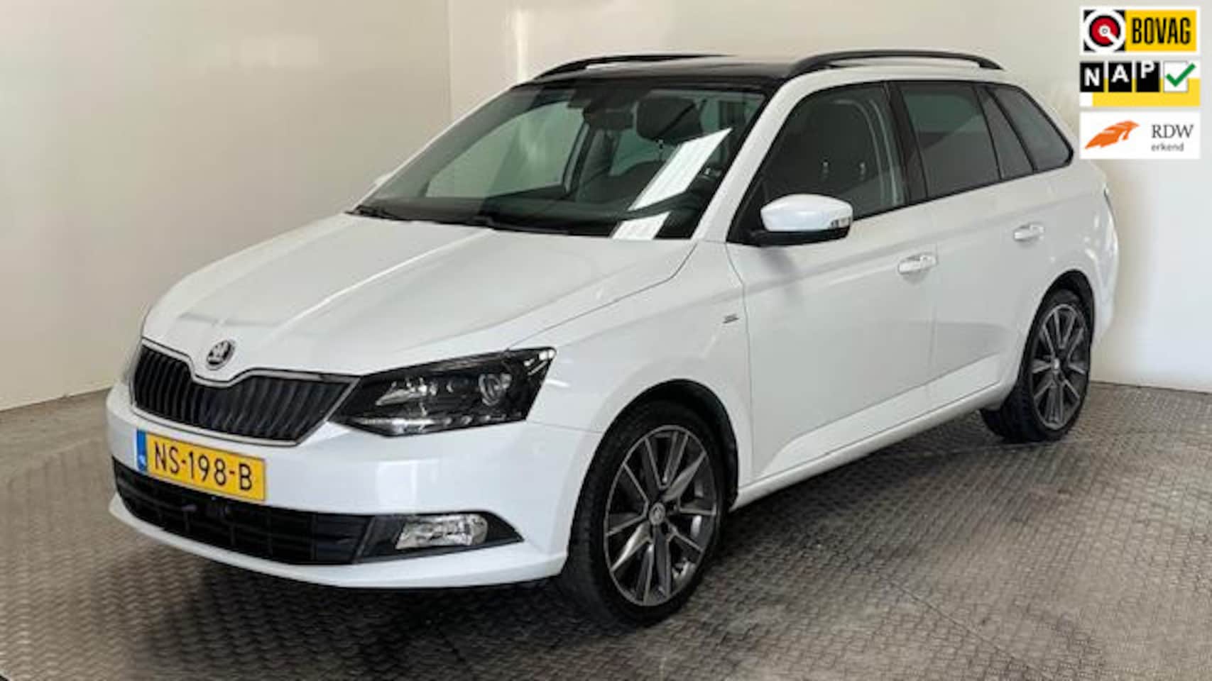 Skoda Fabia Combi - 1.2 TSI Drive Benzine navigatie panoramadak airco cruisecontrole - AutoWereld.nl