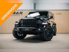 Jeep Wrangler Unlimited - 4xe 380 Rubicon Dikke Custom Made Wrangler, Cabrio top elektrische bedienbaar