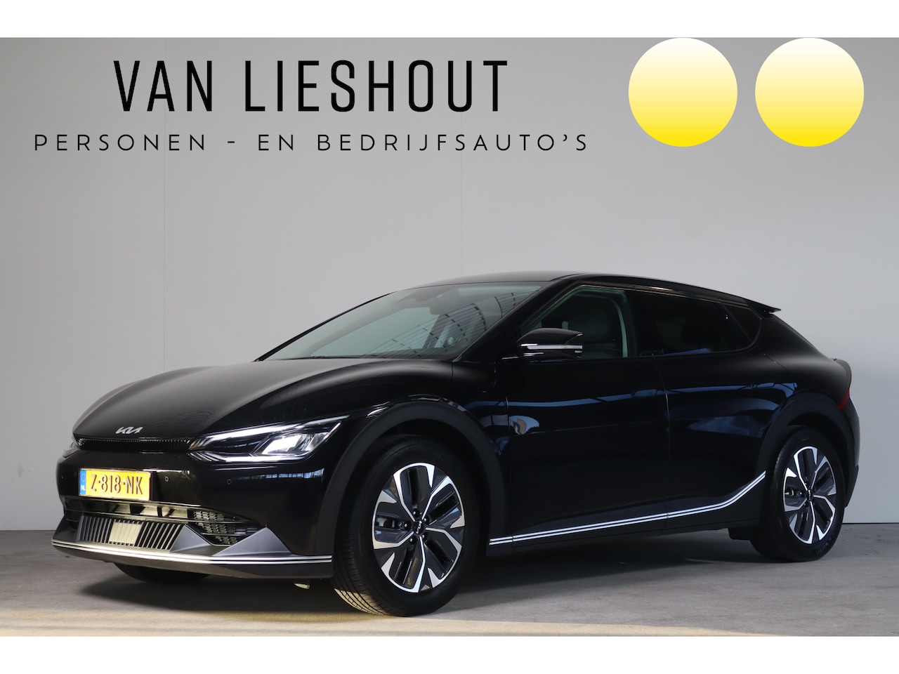 Kia EV6 - Light Edition 58 kWh SOH 100% NL-Auto!! Stuur + Stoelverw. I Adap.Cruise I Camera - AutoWereld.nl