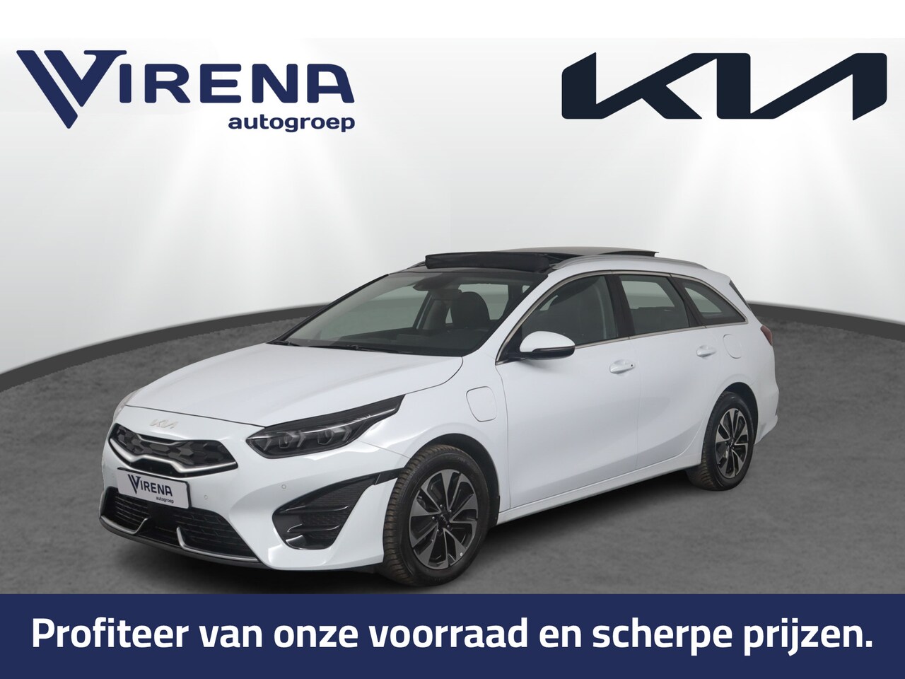 Kia Cee'd Sportswagon - Ceed 1.6 GDI PHEV DynamicPlusLine Edition - Rijklaar - Schuif / panoramadak - Adaptive cru - AutoWereld.nl