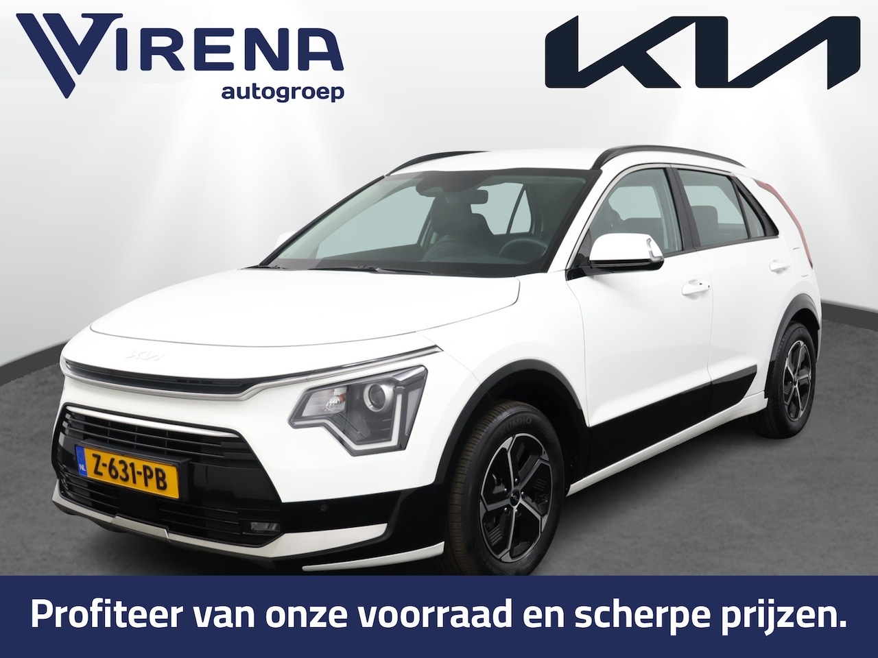 Kia Niro - 1.6 GDi Hybrid DynamicLine Automaat Apple Carplay/Android Auto - Cruise Control - Navigati - AutoWereld.nl