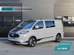 Ford Transit Custom - 320 2.5 PHEV L1H1 Sport DC 232pk - 2x Schuif - 360 Camera - ACC - Keyless - Stoel/Stuurver