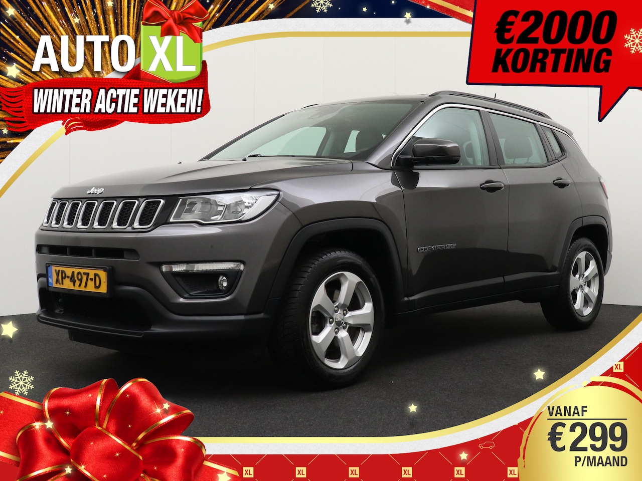 Jeep Compass - 1.4 MultiAir Longitude Cruise Camera Navi LED - AutoWereld.nl