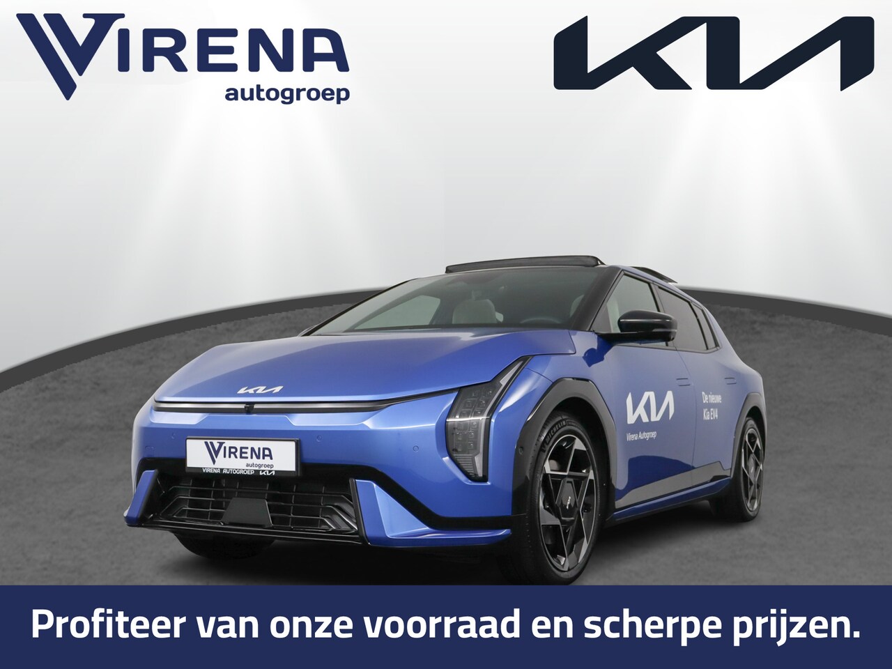 Kia EV4 - Hatchback GT-PlusLine 81.4 kWh - DEMO - Head-up Display - 360 Camera - Stoelverwarming/ven - AutoWereld.nl