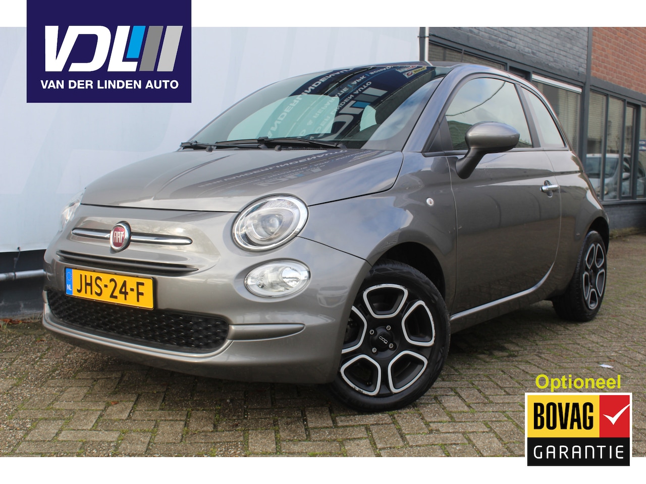 Fiat 500 - 1.0 Hybrid Apple carplay / Android auto l 15" velgen l Airco l Cruise control VDL auto - AutoWereld.nl