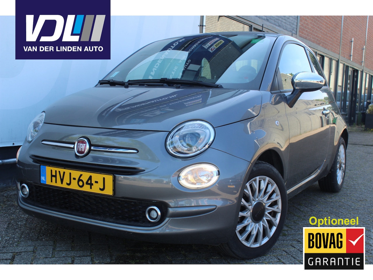 Fiat 500 - 1.0 Hybrid Cruise control l Navigatie l AppleCarPlay/AndroidAuto VDL auto - AutoWereld.nl