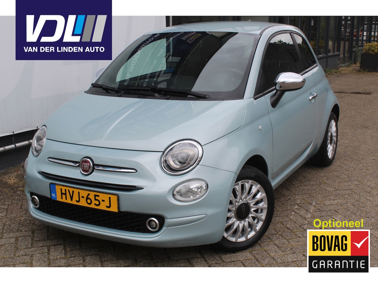Fiat 500 - 1.0 Hybrid Cruise control l Navigatie l AppleCarPlay/AndroidAuto VDL auto - AutoWereld.nl