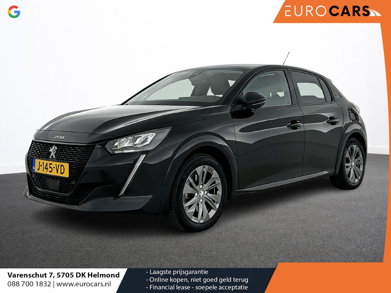 Peugeot e-208 - EV Allure 50 kWh Panoramadak Airco ECC Adaptive Cruise Control Full LED Carplay Navi Parke - AutoWereld.nl