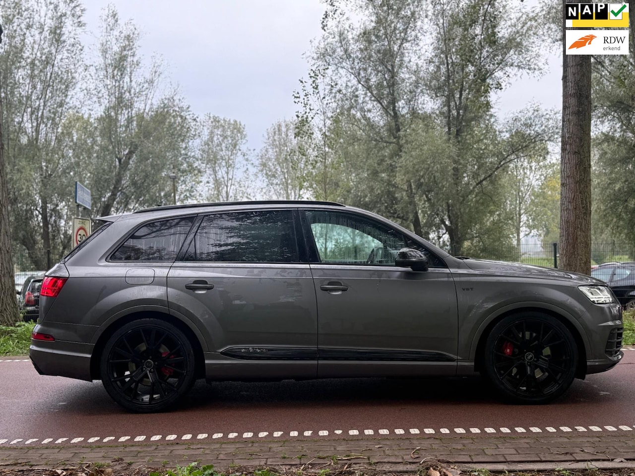 Audi SQ7 - 4.0 TDI quattro Pro Line + PANO!RS ZETEL!MAT GRIJS!BOMVOLL! - AutoWereld.nl