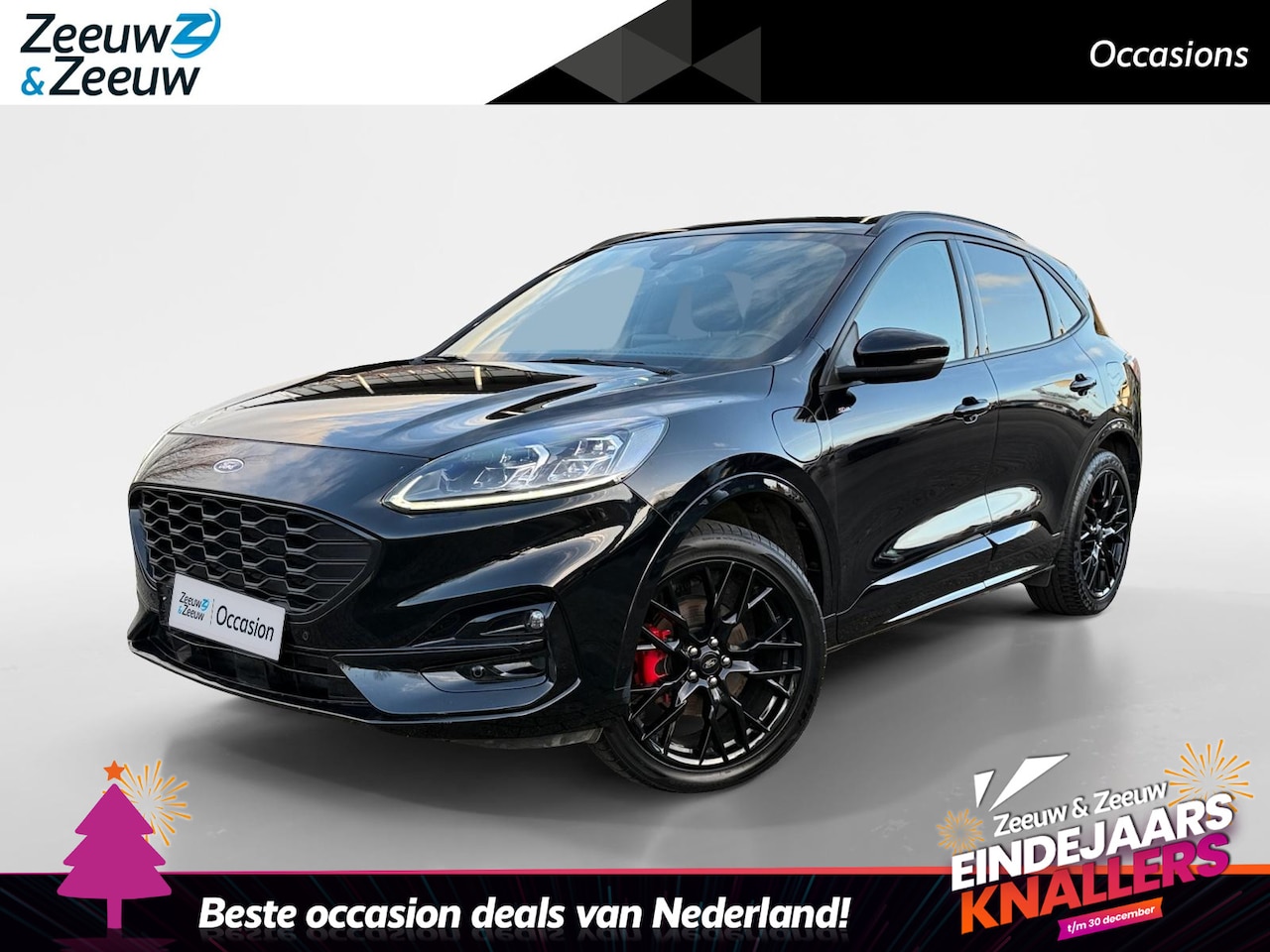 Ford Kuga - 2.5 PHEV ST-Line X | Black Pack | 20'' LM Velgen | Achteruitrijcamera | Apple Carplay & An - AutoWereld.nl