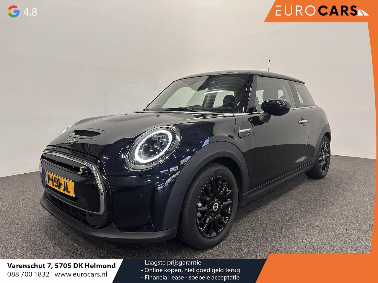 MINI Mini-Electric - Yours 33 kWh 136 pk Leder Harman/Kardon Navigatie Wireless Carplay Parkeersensoren VA Crui - AutoWereld.nl